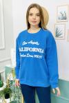 159286 Sardonlu B Yaka Sweatshirt